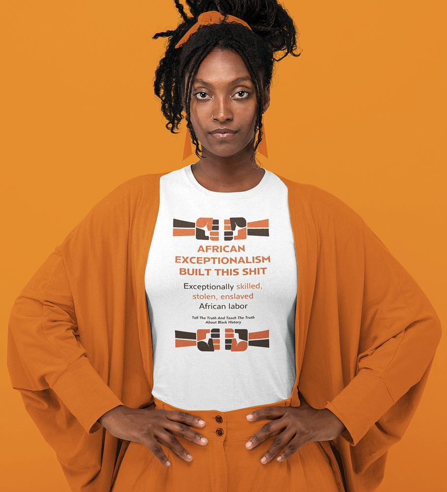 African Exceptionalism Women's T-Shirt - Fists - 2