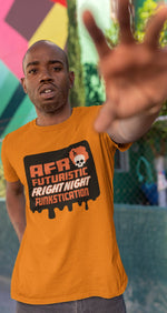 AfroFuturisticFrightNightFunkstication Men's T-Shirt - Logo 2