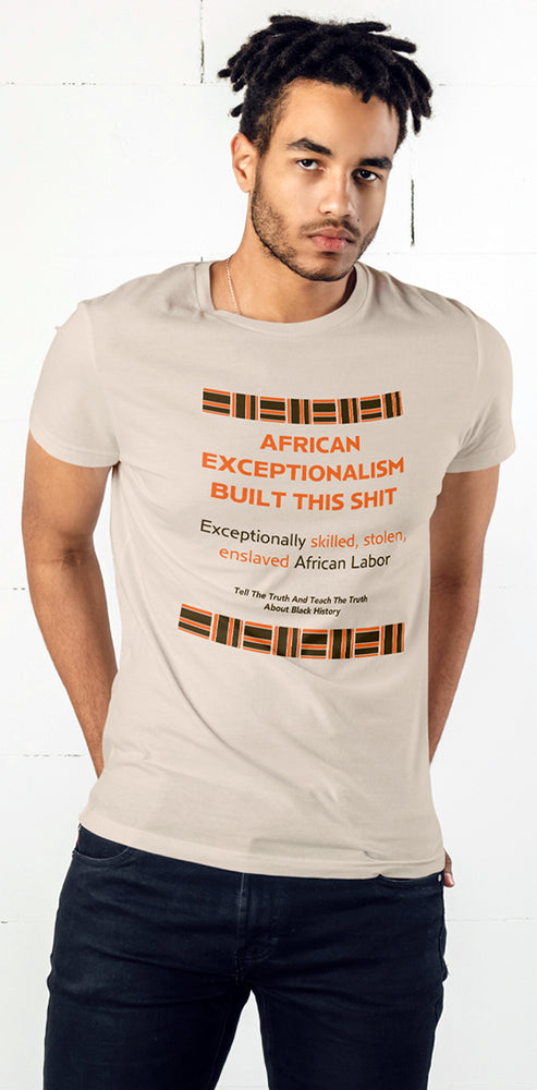 African Exceptionalism Men's T-Shirt - Pattern - 1