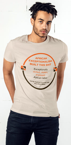 African Exceptionalism Men's T-Shirt - Fists - 1