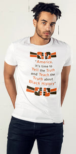 Tell The Truth Teach The Truth Men's T-Shirt - Fists - 2