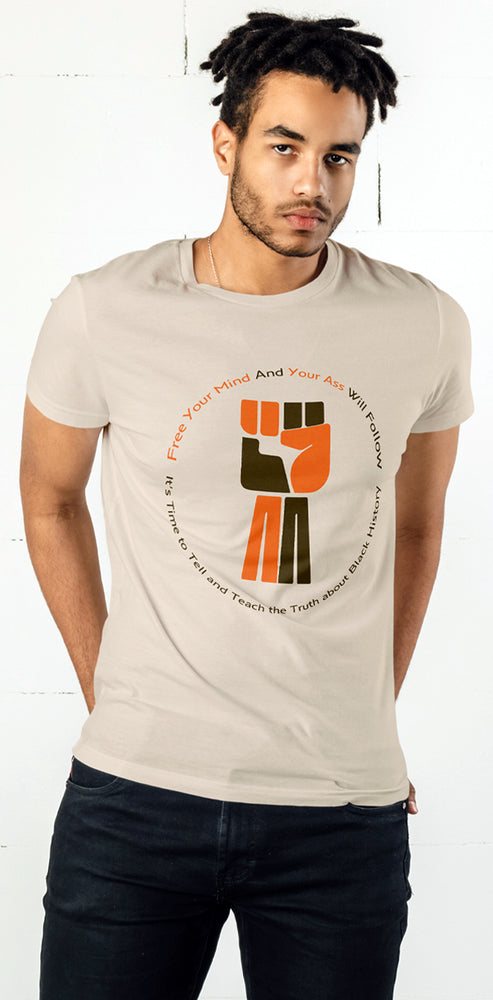 Free Your Mind Men's T-Shirt - Fist - 2