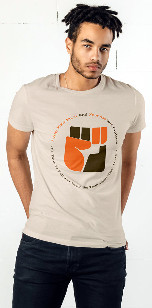 Free Your Mind Men's T-Shirt - Fist - 1
