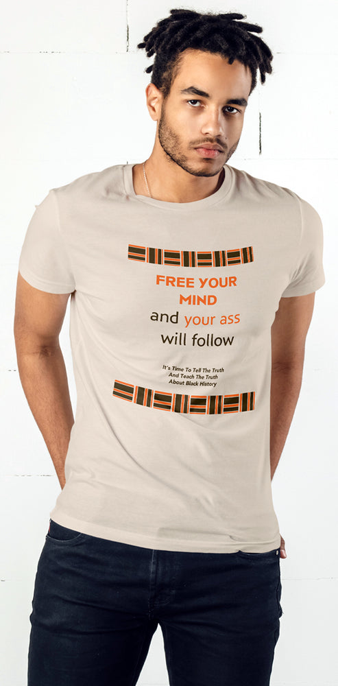 Free Your Mind Men's T-Shirt - Pattern - 1