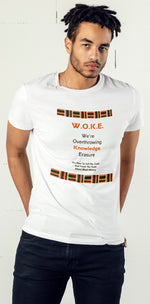 W.O.K.E. Knowledge Erasure  Men's T-Shirt - Pattern - 1
