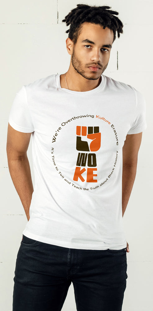 W.O.K.E. Kulture Erasure Men's T-Shirt - Fist - 3