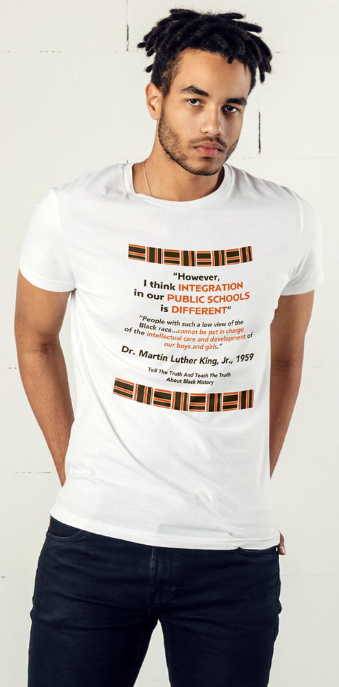 Dr. Martin Luther King, Jr. Quote Men's T-Shirt - Pattern - 1