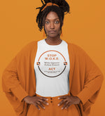 STOP W.O.K.E. Kulture Erasure Women's T-Shirt - Fists - 1