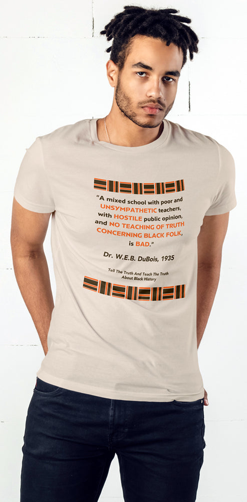 Dr. W.E.B. DuBois Quote Men's T-Shirt - Pattern - 1