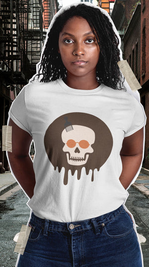 AfroFuturisticFrightNightFunkstication Women's T-Shirt - Skull 3