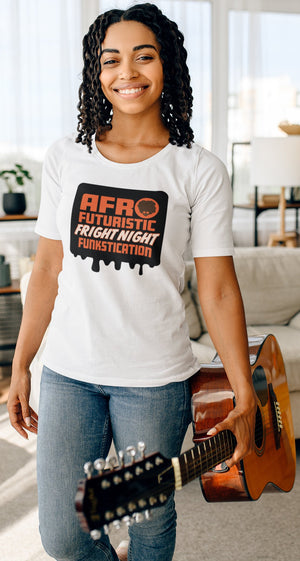 AfroFuturisticFrightNightFunkstication Women's T-Shirt - Logo 1
