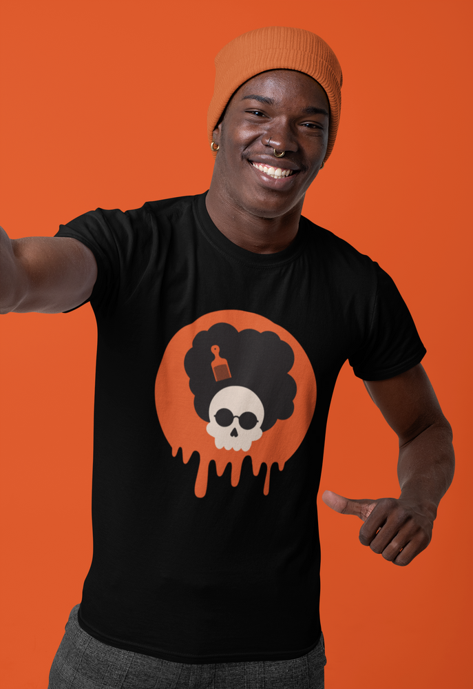 AfroFuturisticFrightNightFunkstication Men's T-Shirt - Skull 5
