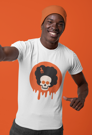 AfroFuturisticFrightNightFunkstication Men's T-Shirt - Skull 1