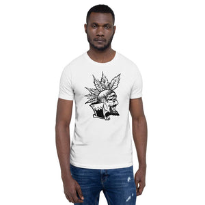 House Of Funkabis Men's T-Shirt - Black And White - M4